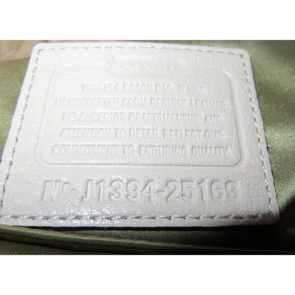 COACH 2013 Madison Madeline East West Crossbody Pale Blush Pink Leather Satchel - Picture 7 of 13